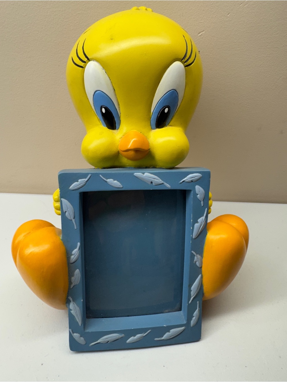 Warner Bros Studio Store Looney Tunes Tweety Figurine Desk Photo Frame